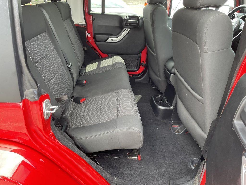 used 2012 Jeep Wrangler Unlimited car, priced at $9,850