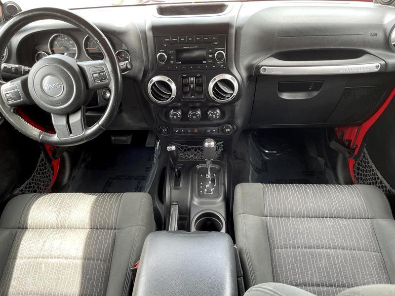 used 2012 Jeep Wrangler Unlimited car, priced at $9,850