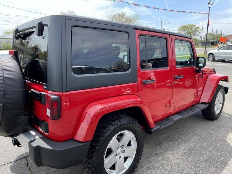used 2012 Jeep Wrangler Unlimited car, priced at $9,850