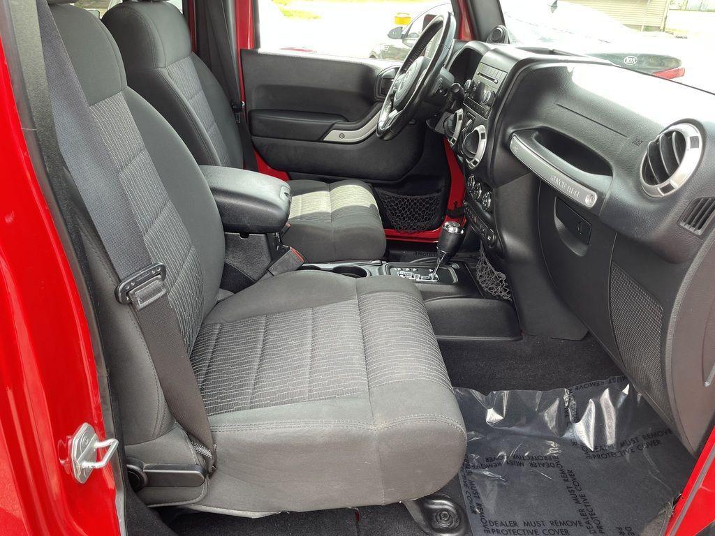 used 2012 Jeep Wrangler Unlimited car, priced at $9,850