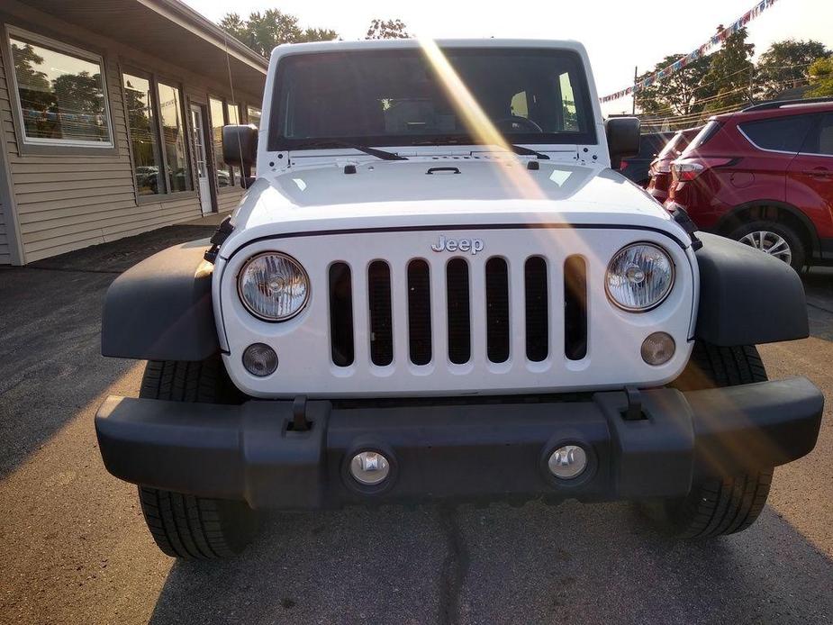 used 2016 Jeep Wrangler Unlimited car, priced at $16,850