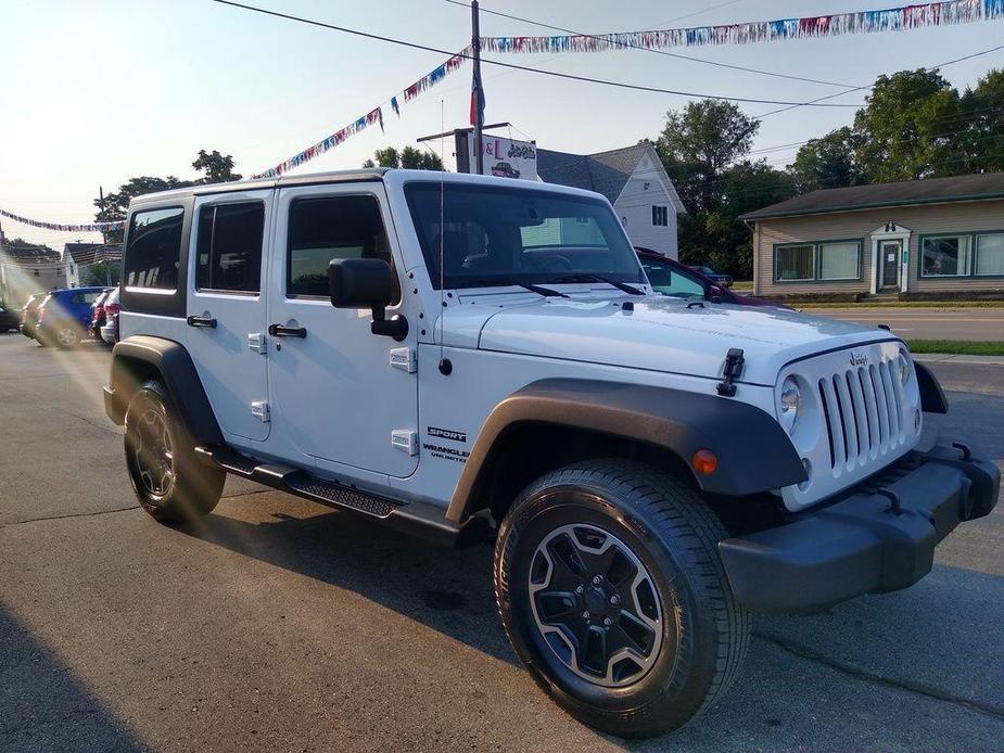 used 2016 Jeep Wrangler Unlimited car, priced at $16,850