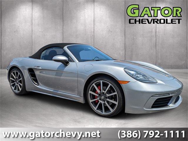 used 2017 Porsche 718 Boxster car, priced at $51,211