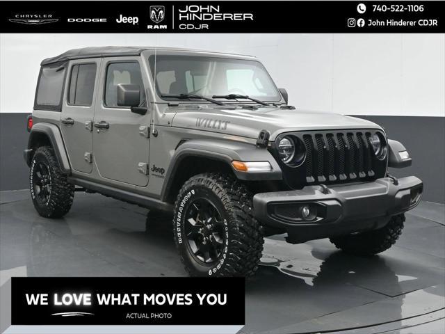 used 2021 Jeep Wrangler Unlimited car, priced at $29,235