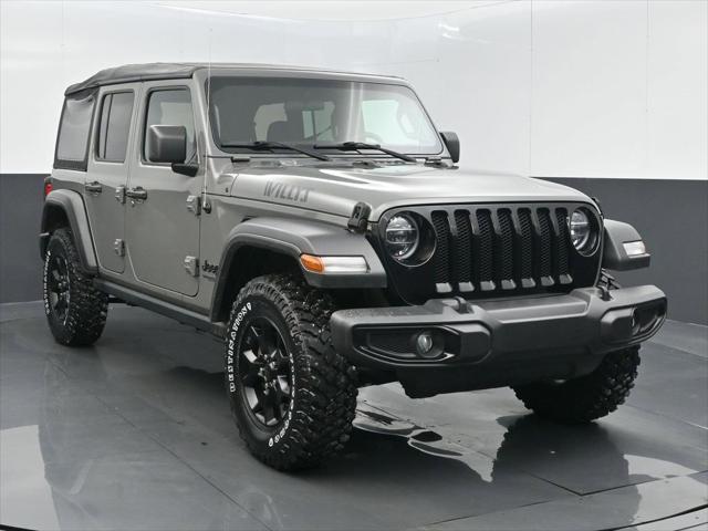 used 2021 Jeep Wrangler Unlimited car, priced at $29,235