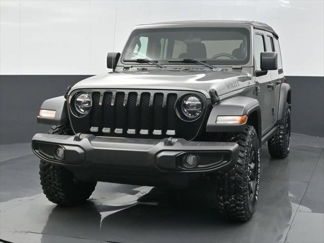 used 2021 Jeep Wrangler Unlimited car, priced at $29,235