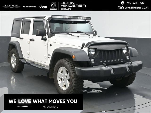 used 2017 Jeep Wrangler Unlimited car, priced at $17,588