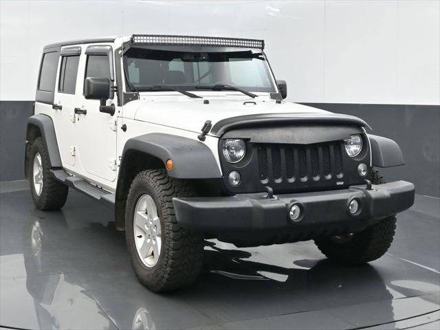 used 2017 Jeep Wrangler Unlimited car, priced at $17,588