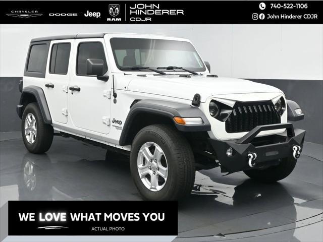 used 2018 Jeep Wrangler Unlimited car, priced at $22,947