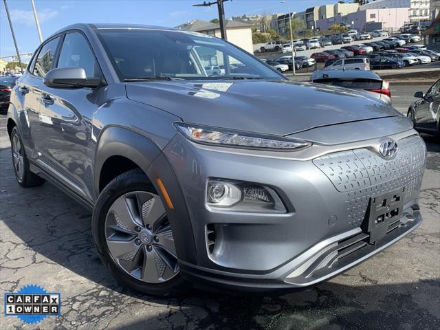 used 2021 Hyundai Kona EV car, priced at $12,998