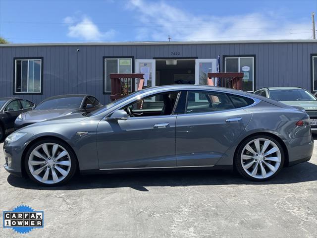 used 2013 Tesla Model S car, priced at $10,998