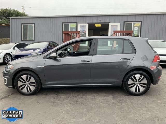 used 2017 Volkswagen e-Golf car, priced at $9,500