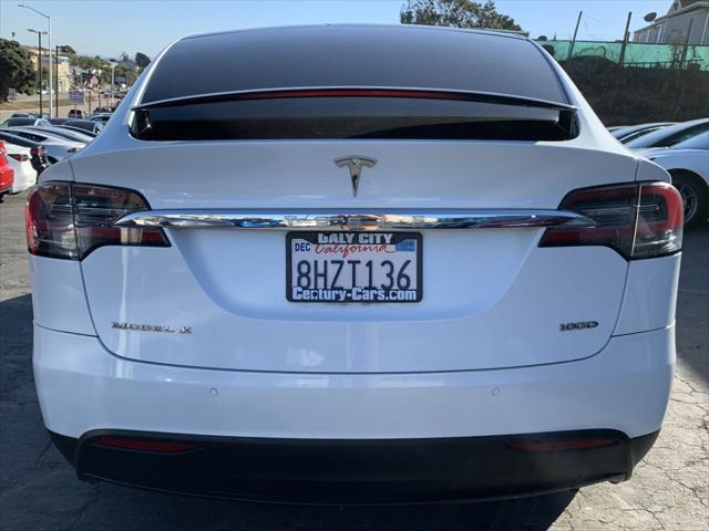 used 2018 Tesla Model X car, priced at $26,350