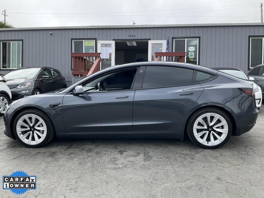 used 2021 Tesla Model 3 car, priced at $18,500