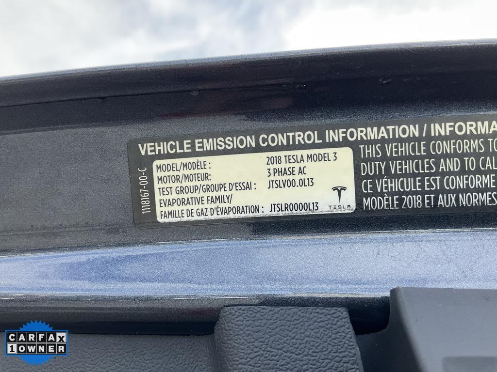 used 2018 Tesla Model 3 car, priced at $21,998
