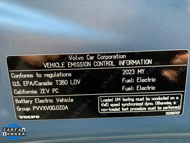 used 2023 Volvo C40 Recharge Pure Electric car, priced at $26,998