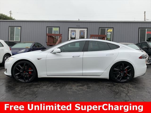 used 2014 Tesla Model S car, priced at $20,998