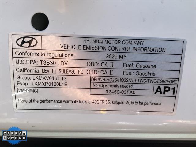 used 2020 Hyundai Ioniq Hybrid car, priced at $17,500
