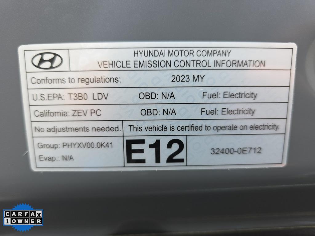 used 2023 Hyundai Kona EV car, priced at $18,998