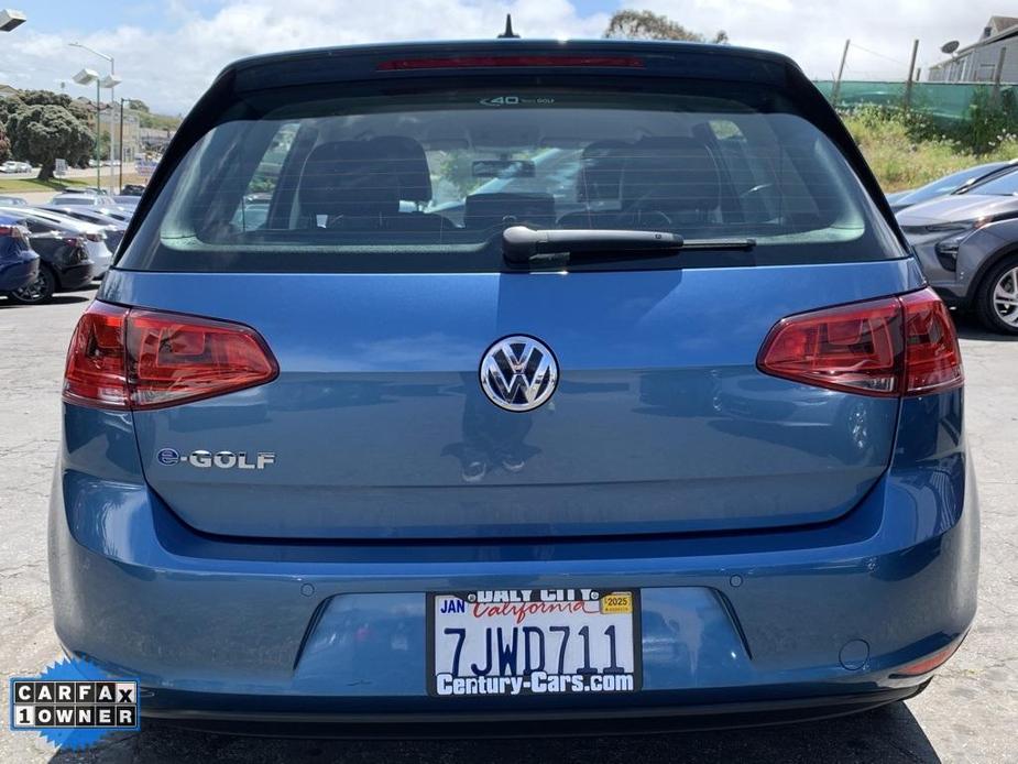 used 2015 Volkswagen e-Golf car, priced at $9,998