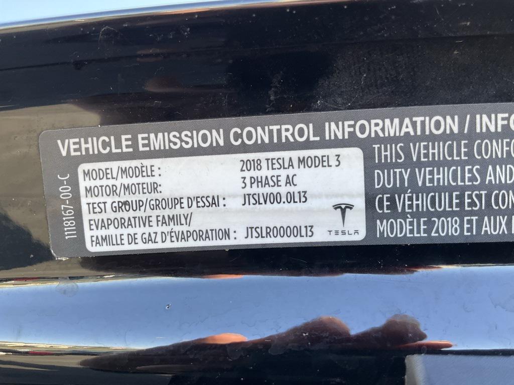 used 2018 Tesla Model 3 car, priced at $14,998