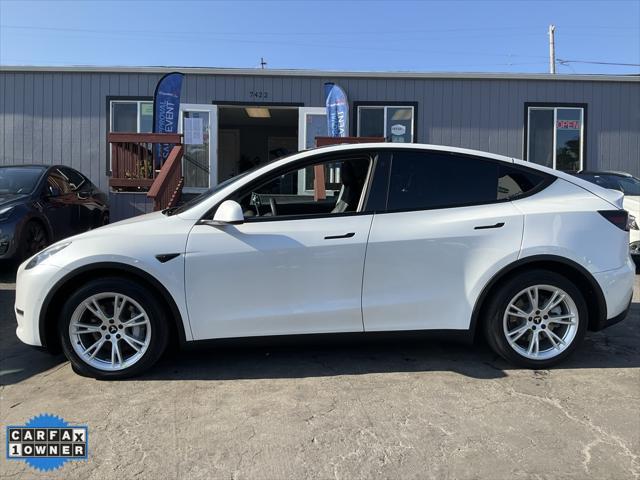 used 2021 Tesla Model Y car, priced at $20,998