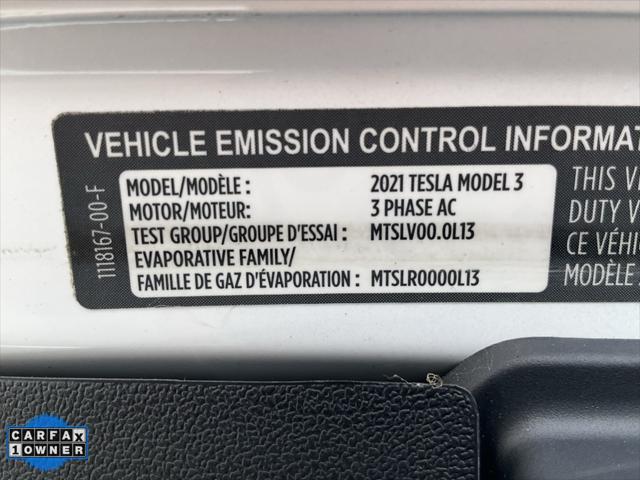 used 2021 Tesla Model 3 car, priced at $20,998