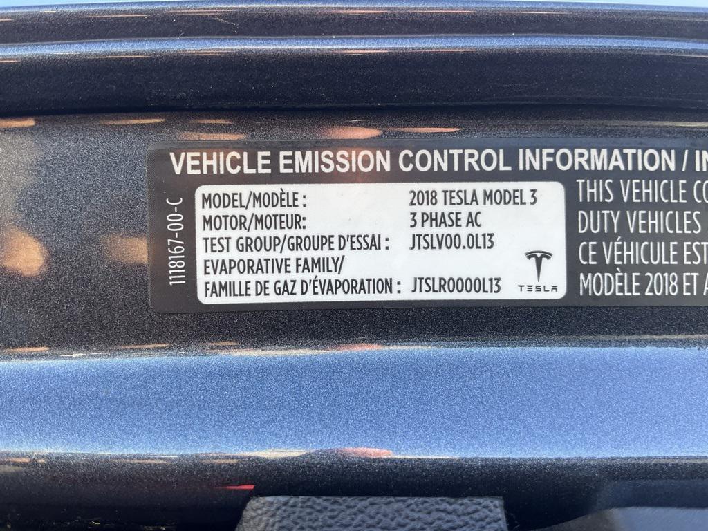 used 2018 Tesla Model 3 car, priced at $17,998