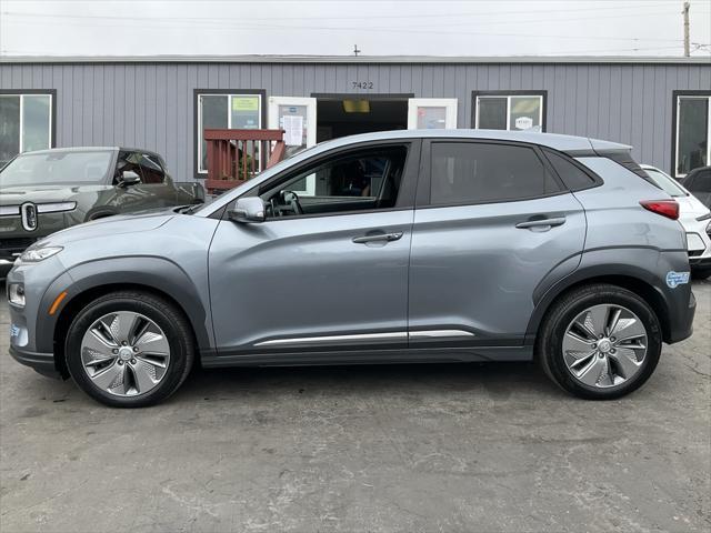 used 2021 Hyundai Kona EV car, priced at $15,998