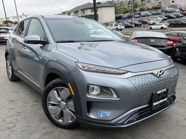 used 2021 Hyundai Kona EV car, priced at $15,998