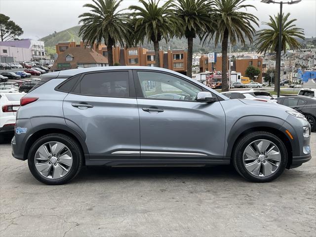 used 2021 Hyundai Kona EV car, priced at $15,998