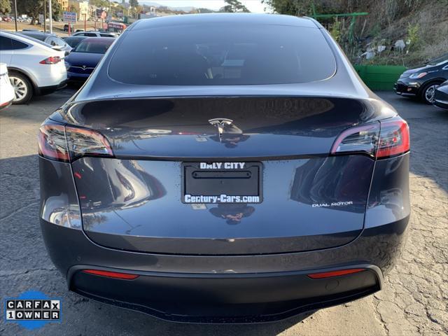 used 2021 Tesla Model Y car, priced at $27,500