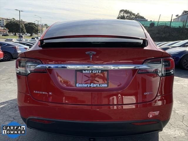 used 2017 Tesla Model X car, priced at $27,998