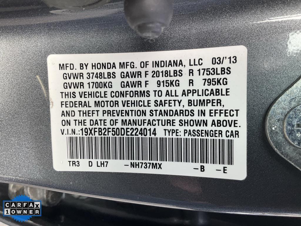 used 2013 Honda Civic car, priced at $10,998