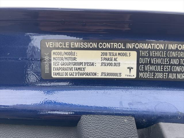 used 2018 Tesla Model 3 car, priced at $14,998