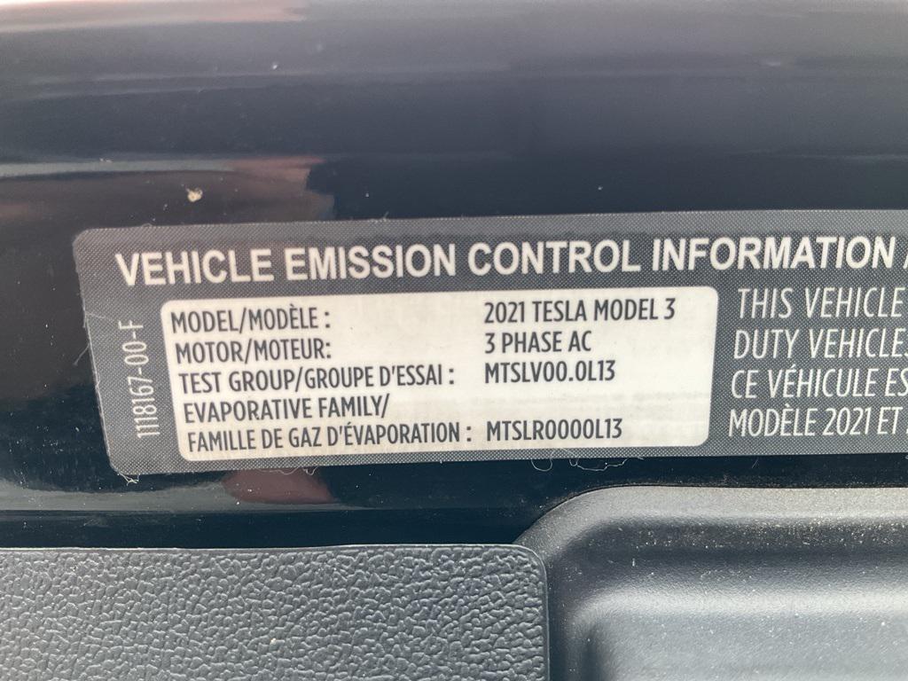 used 2021 Tesla Model 3 car, priced at $17,998