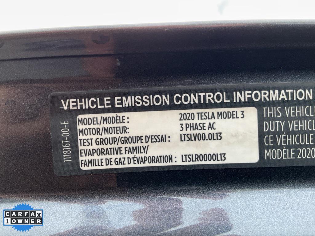 used 2020 Tesla Model 3 car, priced at $15,998