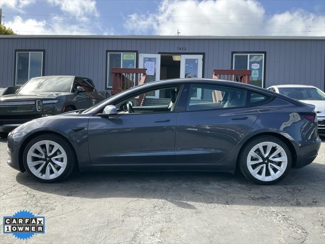 used 2022 Tesla Model 3 car, priced at $15,998