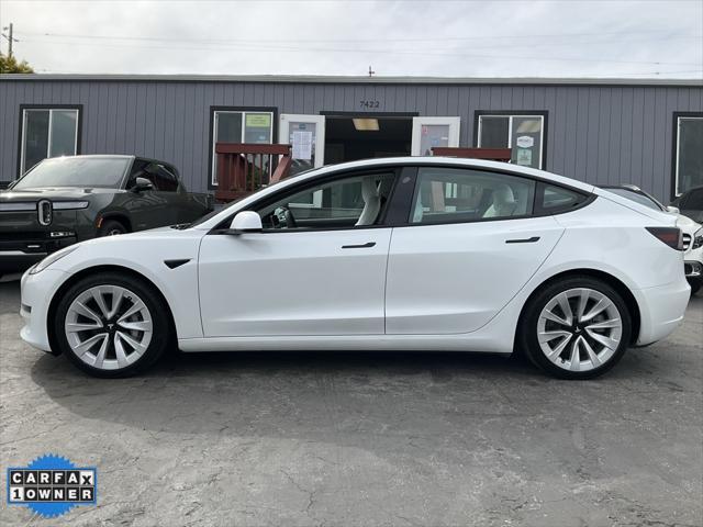 used 2021 Tesla Model 3 car, priced at $20,998