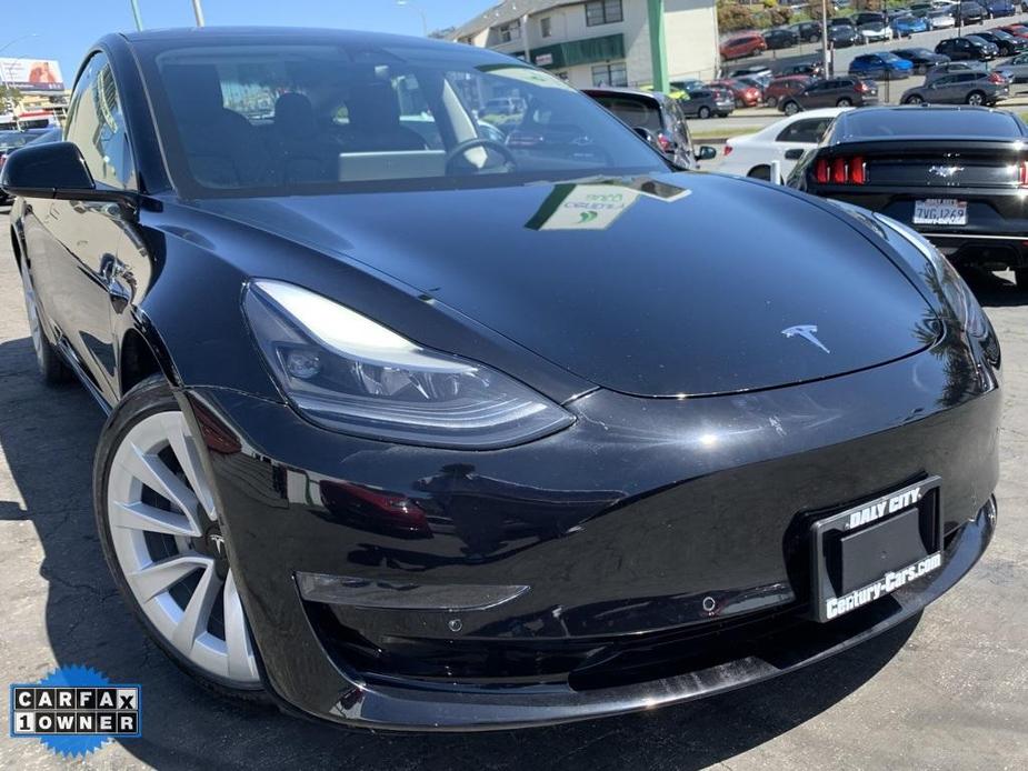 used 2022 Tesla Model 3 car, priced at $21,900