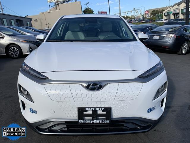 used 2021 Hyundai Kona EV car, priced at $14,998