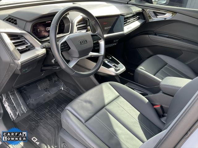 used 2023 Audi Q4 e-tron car, priced at $19,998