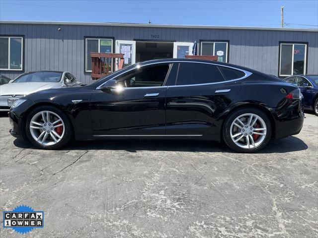 used 2015 Tesla Model S car, priced at $16,998
