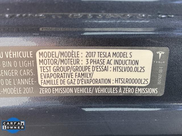 used 2017 Tesla Model S car, priced at $18,998