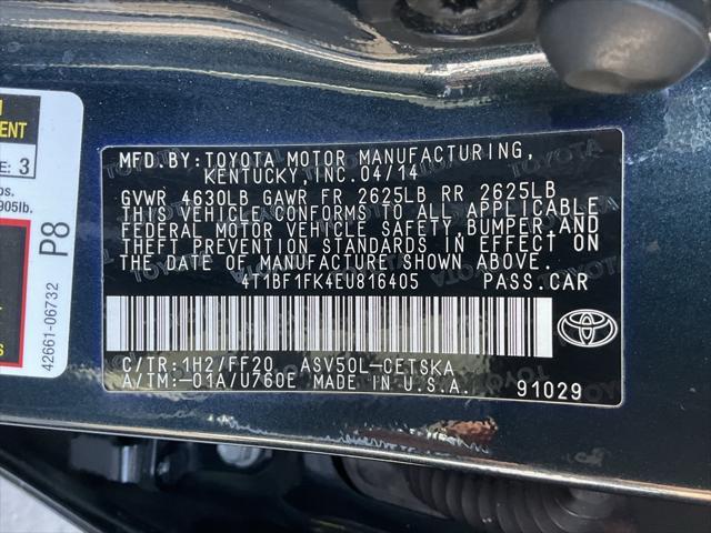 used 2014 Toyota Camry car, priced at $12,998