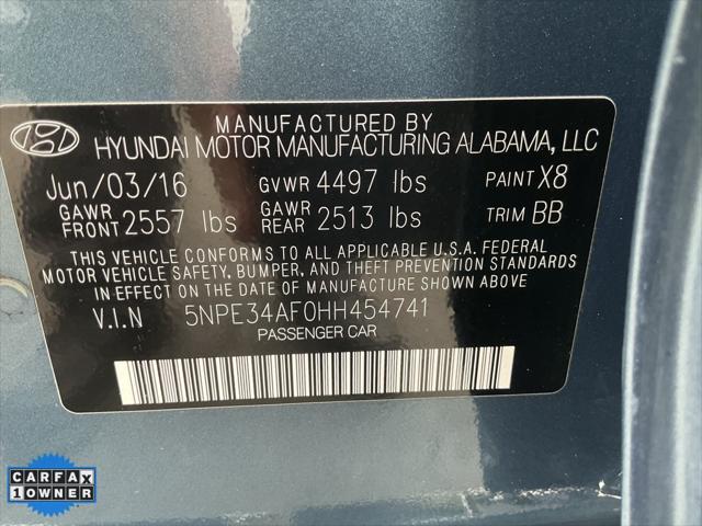 used 2017 Hyundai Sonata car, priced at $13,998