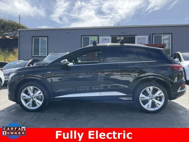 used 2023 Audi Q4 e-tron car, priced at $20,998