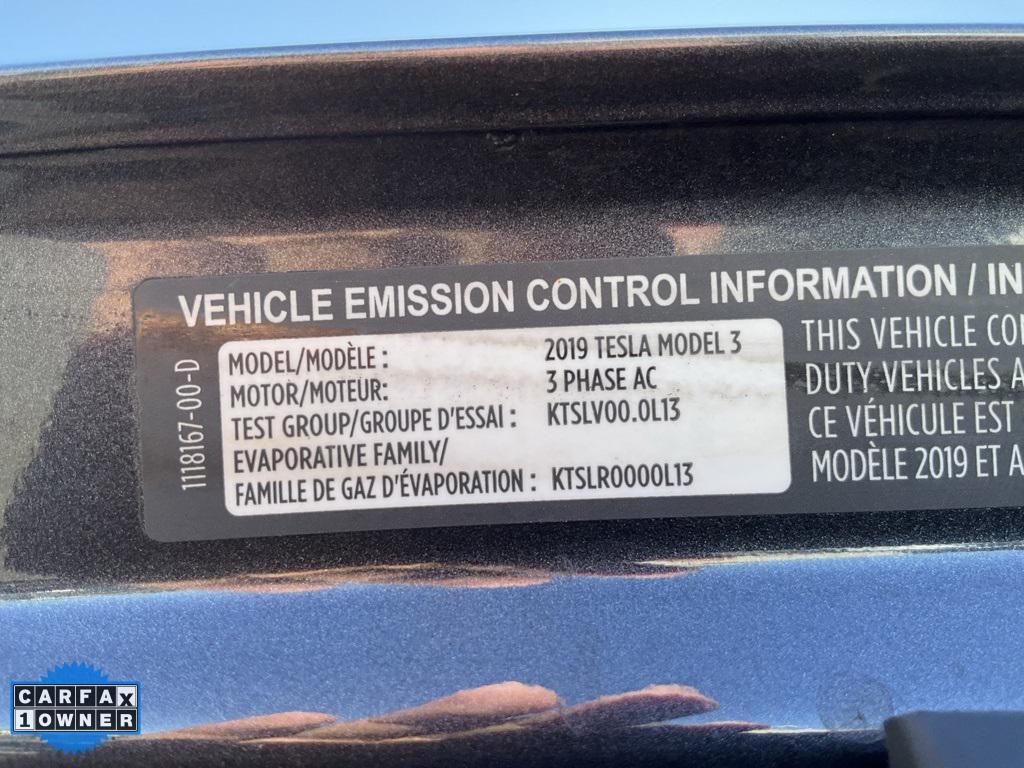 used 2019 Tesla Model 3 car, priced at $13,500