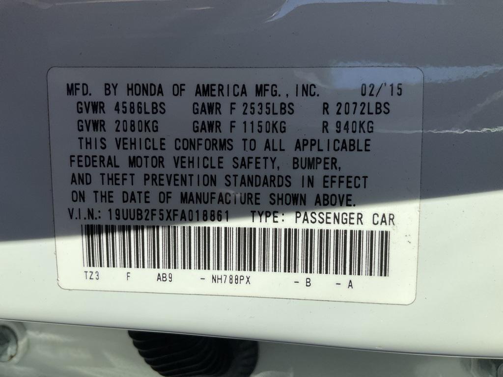 used 2015 Acura TLX car, priced at $14,998
