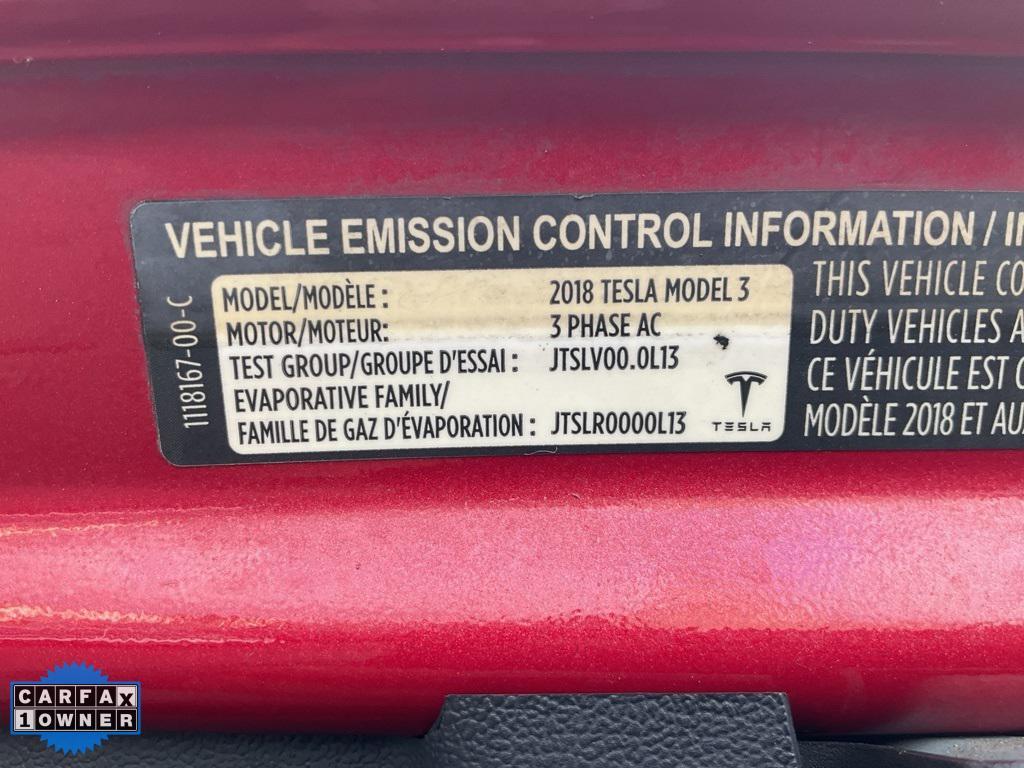 used 2018 Tesla Model 3 car, priced at $14,998